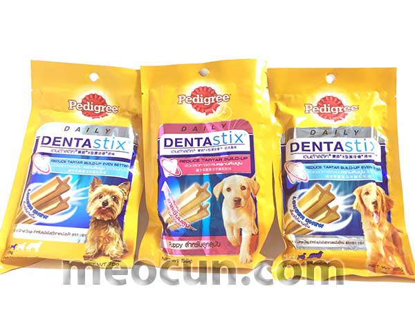 Bánh xương chăm sóc răng Dentastix - Xương nhai cho chó giá rẻ Hà Nội - meocun.com