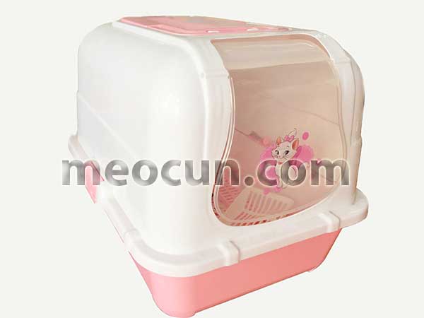 nhà vệ sinh cho mèo màu hồng xinh xắn Nha-ve-sinh-mau-hong-xinh-x%E1%BA%AFn-meocunpetshop